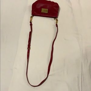MARC JACOB CROSSBODY RED LEATHER